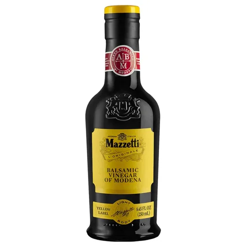Miniatura 10 de Mazzetti Gold Label - Vinagre balsámico de Modena IGP, 8.45 onzas líquidas, suave y equilibrado, madurado en barricas de roble, perfecto