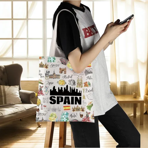 Miniatura 4 de Ensianth e España Travel Tote Europeo Vacaciones España amante Carrier