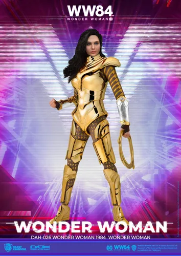 Miniatura 3 de Beast Kingdom Wonder Woman 1984: Golden Armor Wonder Woman DAH-026 Figura de acción dinámica de 8 ction Heroes, multicolor