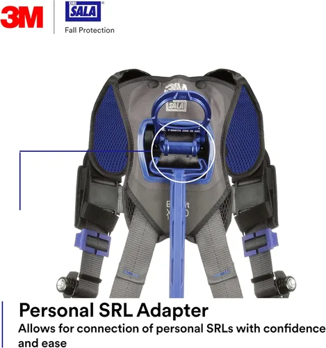 Miniatura 8 de Arnés de seguridad de posicionamiento de distribución de peso de construcción 3M DBI-SALA Comfort