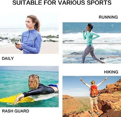 Miniatura 6 de Willit - Sudadera con capucha para mujer con protección solar UPF 50+ camiseta manga larga, para senderismo, pesca, al aire libre, ligera