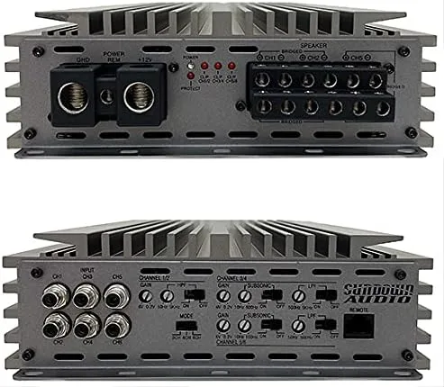 Miniatura 3 de Sundown Audio Amplificador de clase D multicanal de rango completo (SALT-2000.6)