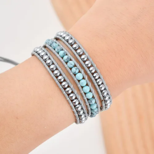 Miniatura 5 de YGLINE - Impresionante colección de pulseras de cuero hechas a mano