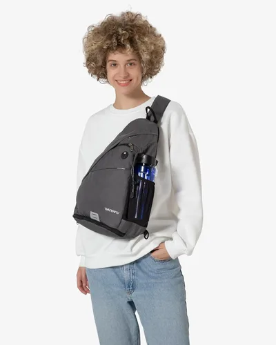 Miniatura 7 de WATERFLY - Mochila con eslinga, bandolera pequeña, mochila al hombro, cruzada, para hombres y mujeres, para viajes, ciclismo, senderismo, mochila