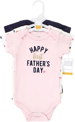 Miniatura 39 de Hudson Baby baby-girls Cotton Bodysuits 3-pack
