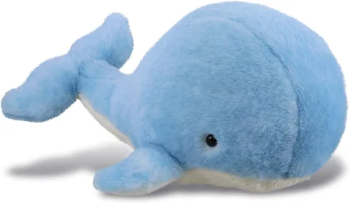 DolliBu Animal de Peluche Ballena - Ballena Azul Suave y Abrazable, Adorable Juguete de Peluche de Ballena para Tiempo de Juego, Lindos Regalos de