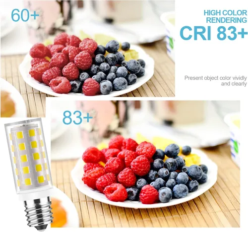 Miniatura 6 de Bombilla LED con rosca tipo 7/16, base sin parpadeo, 4 W, se adapta a muchos hermanos/Bernina para máquina de coser, reemplaza la lámpara halógena