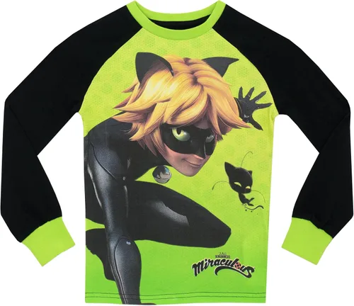 Miniatura 2 de Miraculous Ladybug - Pijama de gato negro para niño