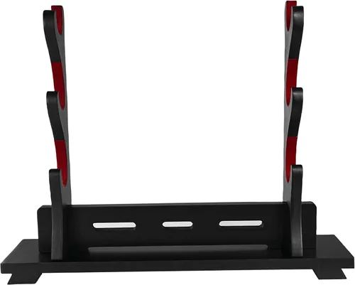 Miniatura 10 de Soporte para espadas, soporte de exhibición para varitas, espadas samuráis y katana (1 nivel)