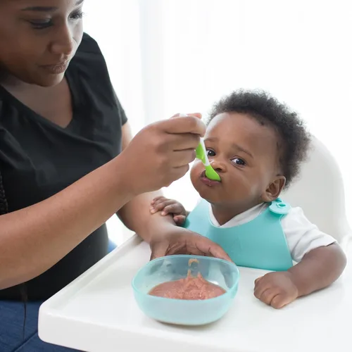 Miniatura 8 de Dr. Brown's cucharas para niños pequeños con punta suave, paquete de 6, multicolor