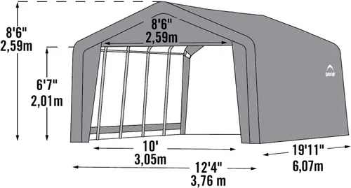 Miniatura 5 de ShelterLogic gazebo cochera para autos