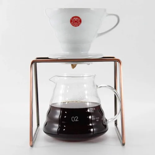 Miniatura 6 de Cabilock Soporte para filtro de café, soporte para gotero, accesorio reutilizable para gotero de café