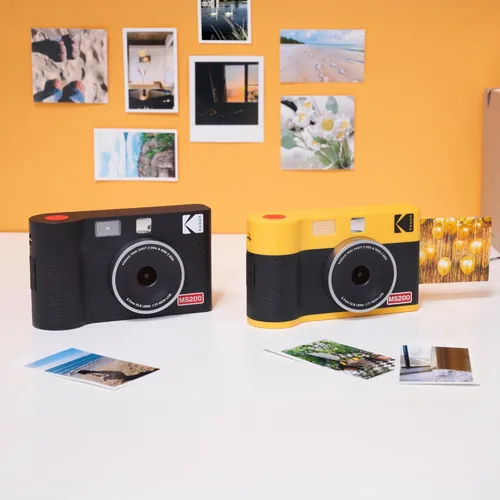Miniatura 8 de KODAK Mini Shot 2 ERA 4PASS - Cámara instantánea y impresora fotográfica 2 en 1 (Amarillo, Cámara + 8 hojas iniciales + 60 hojas)