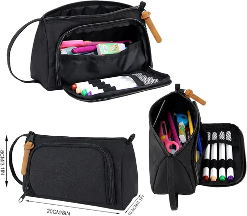 Miniatura 4 de Mochila grande para portátil de mano para viajes, Set negro, Mochilas Daypack