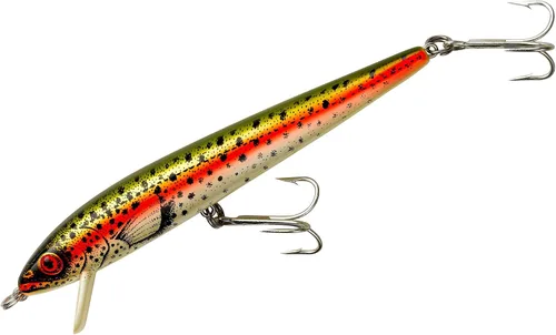 Miniatura 16 de Cotton Cordell Señuelo de pesca de lubina Crankbait de aleta roja Smoky Joe