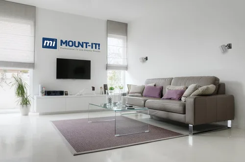 Miniatura 3 de Mount-It! Mount-it - Soportes universales para altavoces satelitales de alta resistencia, color negro