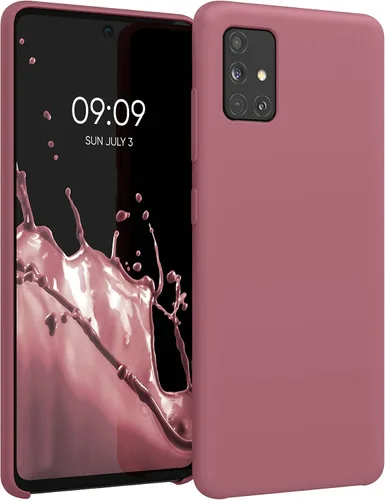 Miniatura 293 de kwmobile Funda Compatible con Samsung Galaxy A14 5G - Funda de teléfono de TPU y silicona con acabado suave - Verde Lima