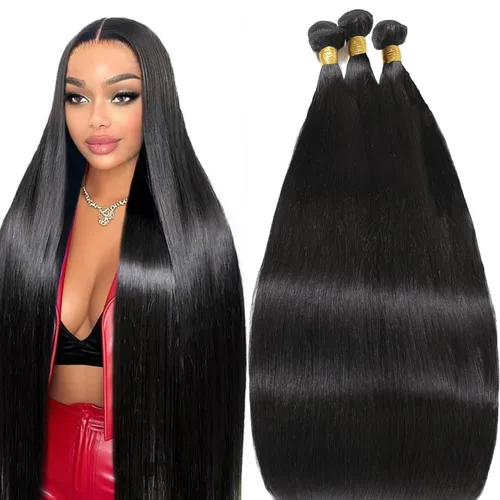 Miniatura 14 de 613 paquetes de cabello humano de 10 pulgadas, grado 12A, 100% sin procesar, rubio virgen brasileño 613, extensiones de cabello humano para mujeres