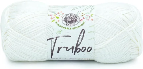 Miniatura 34 de (1 Madeja) Lion Brand Yarn Truboo Yarn, Aguamarina