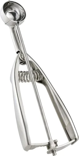 Miniatura 15 de cuchara profesional de acero inoxidable 18/8 tamaño mediano para galletas, Tamaño 40