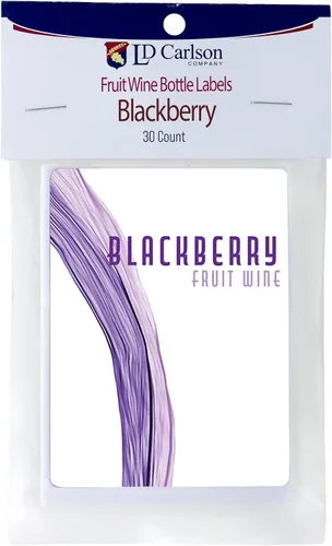 Etiquetas de vino de frutas BlackBerry