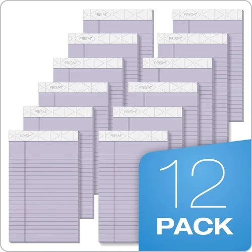 Miniatura 32 de Tops Prism Plus - Bloc legal de 5 x 8 pulgadas, perforado, gris, regla estrecha, 50 hojas por bloc de escritura, paquete de 12 (63060)