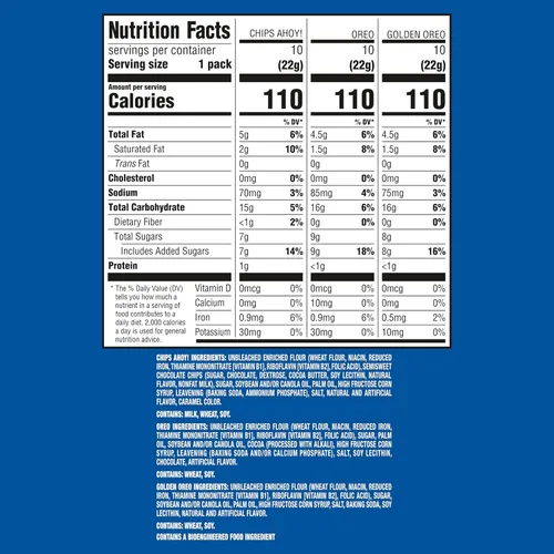 Miniatura 2 de NABISCO Sweet Treats - Paquete variado de galletas OREO, Variedad de galletas Nabisco Sweet Treat, 30
