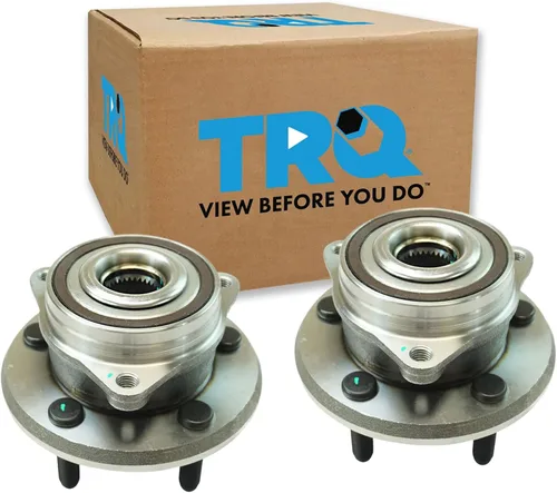 Miniatura 200 de TRQ Juego de conjunto de rodamiento de rueda delantera y buje de 2 piezas Compatible con Chevrolet Cobalt 2005-2010 HHR 2006-2011 Pontiac G5