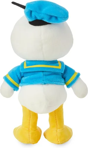 Miniatura 2 de Disney Store Peluche oficial de Donald Duck NuiMOs, peluche suave con características bordadas, manos posables y cabeza giratoria, manos magnéticas