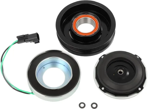 Miniatura 50 de cciyu Embrague del compresor de aire acondicionado 1993-1997 para Ford E-350 Econoline 7.3L 1993-1997 para Ford E-350 Econoline Club Wagon 7.3L