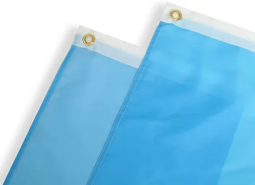 Miniatura 3 de Bandera de abanico plisada argentina de 3 x 6 pies, 2 banderas de abanico plisadas argentinas para interiores y exteriores, decoración de porche