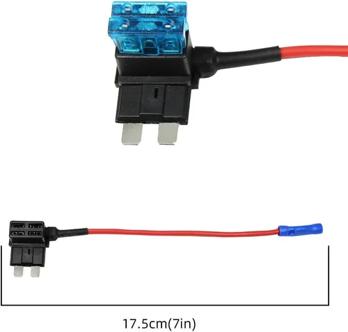 Miniatura 6 de ATC/ATO 15A 12V Adaptador de grifo de fusible ATO ATC Blade Fuse Holder 6 Pack