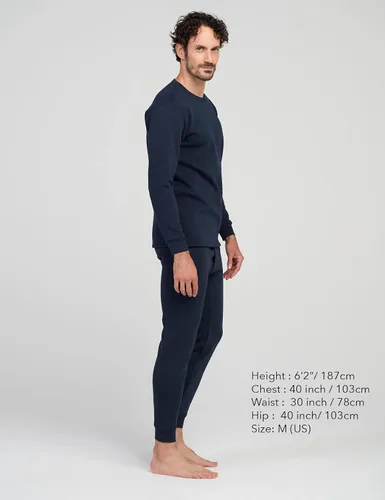 Miniatura 2 de LAPASA Men's Ultra Heavyweight Thermal Underwear Set Extreme Cold Weather Base Layer Top Bottom Fleece Lined Long Johns M63