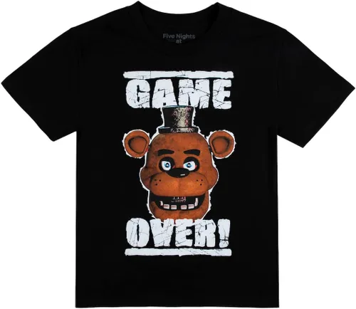 Miniatura 3 de Five Nights At Freddy's Game Over Crew - Camisetas de manga corta para niño (4 unidades)