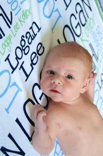 Miniatura 14 de Manta con nombre personalizada para bebé, niño, niña y niños. Manta con nombre personalizado del nombre del bebé. Manta con nombre personalizada