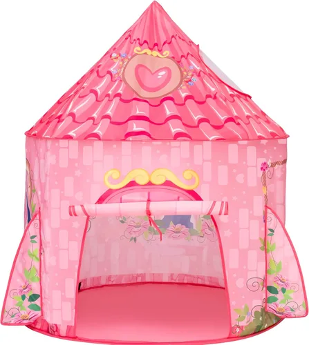 JOYIN Tienda de campaña de princesa para niñas, casa de juegos grande para niños, castillo para niños, casa de juegos desplegable para niños