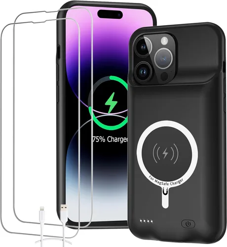 Miniatura 11 de Funda de batería para iPhone 6/6s/7/8/SE 2/3ª generación, cargador portátil de 10000 mAh, batería recargable, funda de carga compatible con iPhone