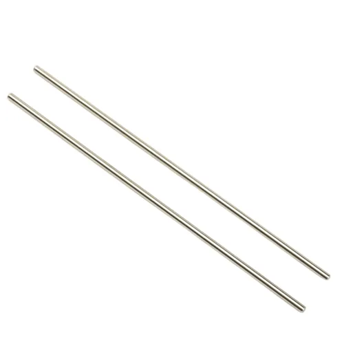 Miniatura 10 de Heyiarbeit Tubo capilar de acero inoxidable, 2 unidades, 0.118 in de diámetro y 2.362 in de longitud, varilla hueca de diámetro pequeño, tubo recto
