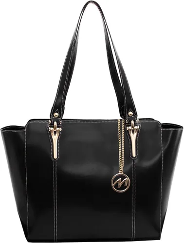 Miniatura 4 de McKlein Aldora - Bolso de piel para mujer con bolsillo para tablet
