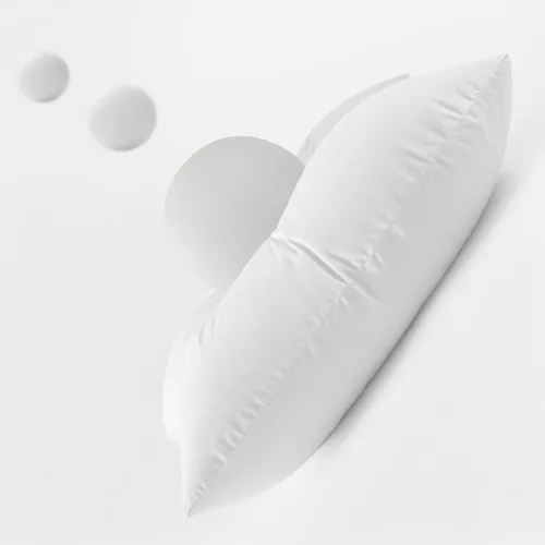Miniatura 4 de MIULEE Juego de 1 almohada decorativa de 14 x 36 pulgadas, almohada de tela de algodón de plumón y plumas, relleno rectangular para sofá, sala