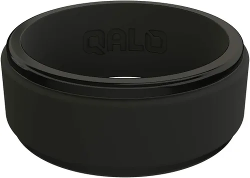 Miniatura 6 de QALO Anillo de silicona para hombre, anillos de boda de silicona para hombre, anillos de compromiso para él