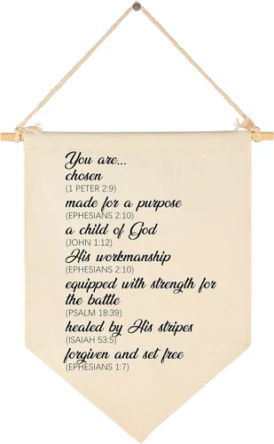 Miniatura 21 de Banderín Colgante de Lona "Stay Wild Ocean Child" - Bandera Decorativa para Pared, Regalo para Guardería, Bebé, Niños, Niño, Niña, Recién Nacido