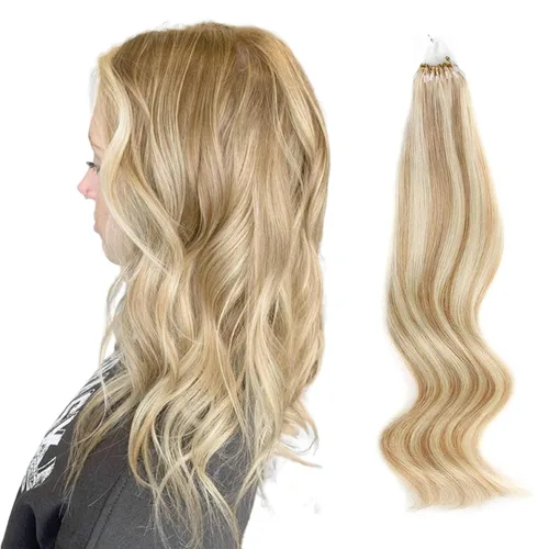 Miniatura 55 de ABH AMAZINGBEAUTY HAIR Extensiones de cabello rizado liso para mujeres negras con punta en I, cabello humano, punta en I, Remy, 50 mechones, punta