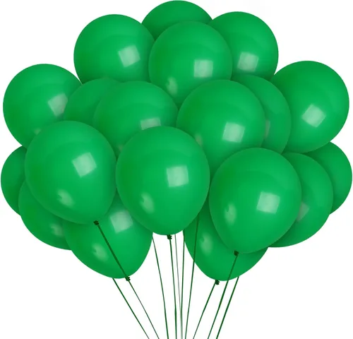 Miniatura 11 de Treasures Gifted - Globos de un solo color mate, Verde claro