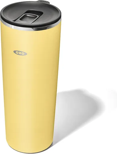 Miniatura 27 de OXO Strive - Vaso aislado de 24 onzas con tapa deslizante, cobalto oscuro