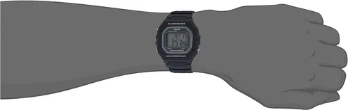 Miniatura 2 de Casio Mens W-218H-1AVCF Classic Digital Display Quartz Black Watch