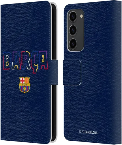 Miniatura 34 de Head Case Designs Funda de piel con licencia oficial del FC Barcelona Barca Crest Graphics para Samsung Galaxy A06 4G