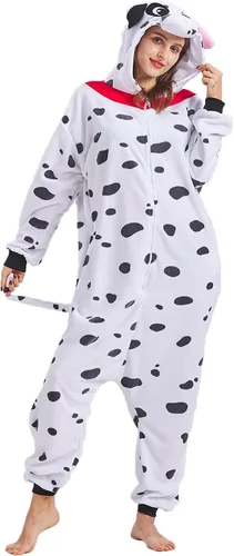 Miniatura 3 de HOMWERRONT Pijama de lagarto para adultos, diseño de dibujos animados, Navidad, cosplay, ropa de dormir para mujeres y hombres