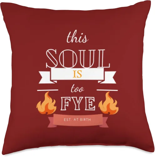 Miniatura 4 de This Soul is Fye Throw Pillow