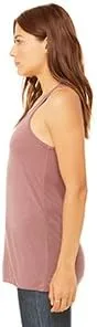 Miniatura 3 de Bella Canvas - Camiseta sin mangas ligera con espalda cruzada para mujer
